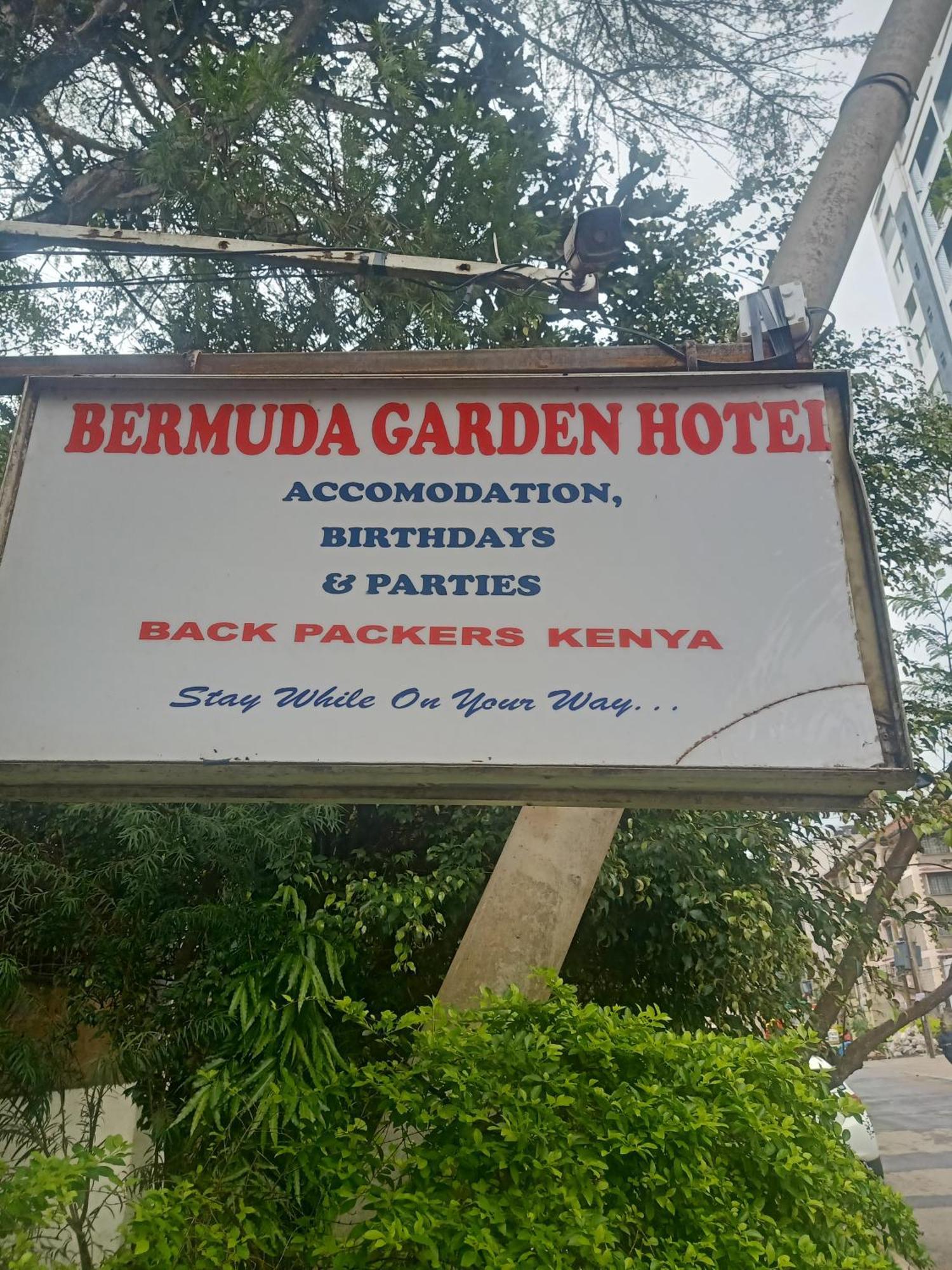 Bermuda Garden Hotel Nairobi Exteriér fotografie